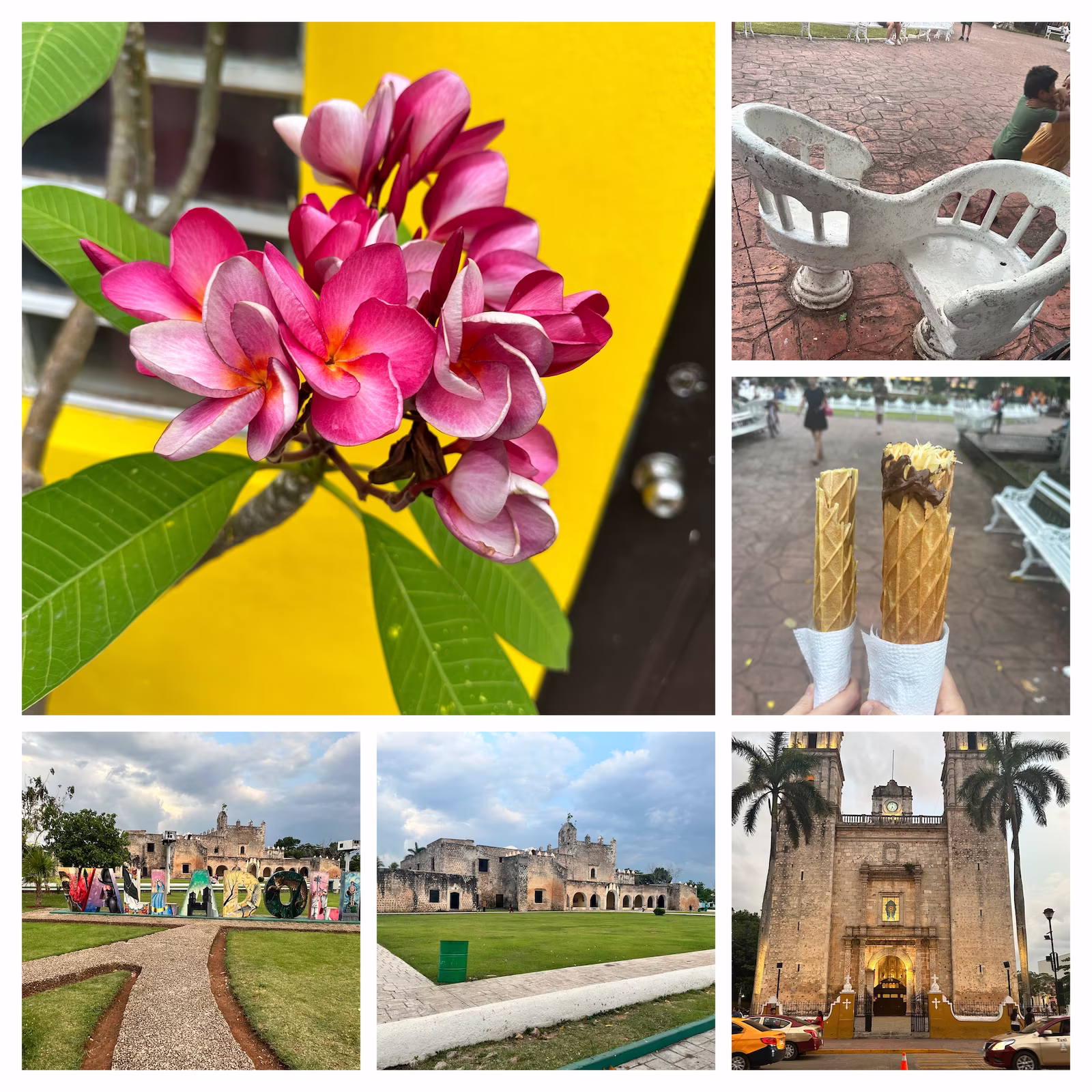 Valladolid, ville coloniale du Yucatán : cathédrale, rues colorées et places