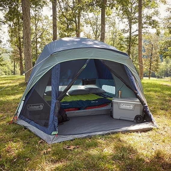 Tente Coleman Skydome — dôme 3-saisons, montage rapide, idéale pour camping familial au Québec